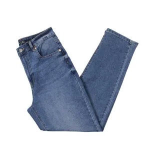 Black Tape_ Womens Kim Tapered Ankle High-Waist Jeans