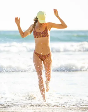 CARVE DESIGNS Escondido Bikini Top - Garden