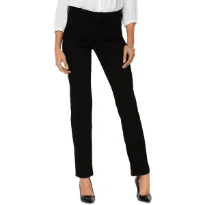 NYDJ Womens Marilyn Lift Tuck Technology Cotton Straight Leg Jeans